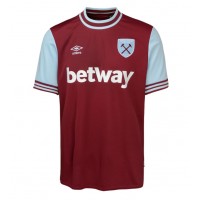 West Ham United Edson Alvarez #19 Fußballbekleidung Heimtrikot 2024-25 Kurzarm